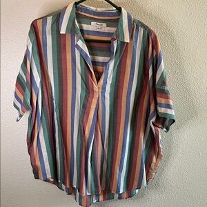 Madewell Multicolor Striped Shirt